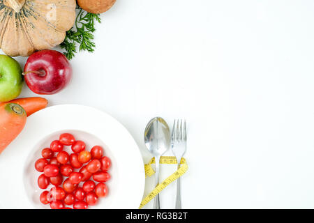 Gesunde Low Carbs ketogenic Diät gesunde Ernährung Konzept Stockfoto