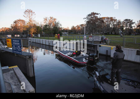 2019 Bassmaster Classic Turnier Leesburg, Florida USA Stockfoto