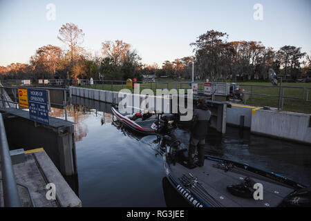 2019 Bassmaster Classic Turnier Leesburg, Florida USA Stockfoto