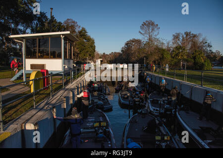 2019 Bassmaster Classic Turnier Leesburg, Florida USA Stockfoto