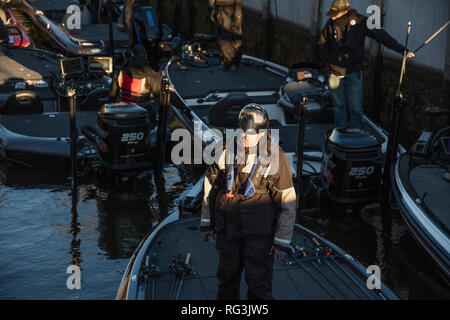 2019 Bassmaster Classic Turnier Leesburg, Florida USA Stockfoto