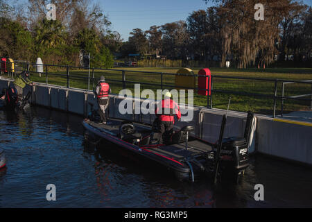 2019 Bassmaster Classic Turnier Leesburg, Florida USA Stockfoto