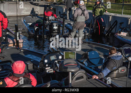 2019 Bassmaster Classic Turnier Leesburg, Florida USA Stockfoto