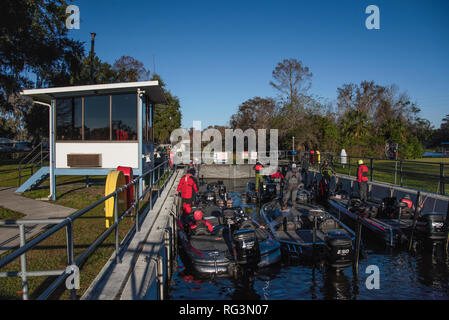 2019 Bassmaster Classic Turnier Leesburg, Florida USA Stockfoto