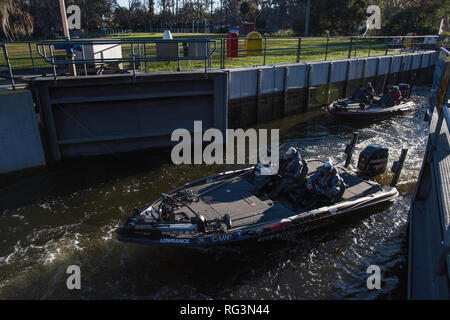 2019 Bassmaster Classic Turnier Leesburg, Florida USA Stockfoto