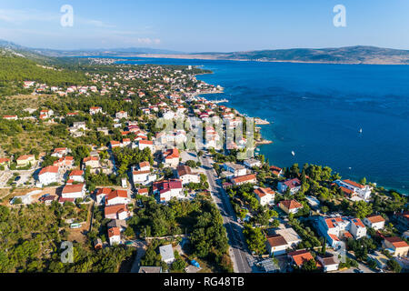 Starigrad Paklenica, Eingang in den Nationalpark Paklenica. Stockfoto