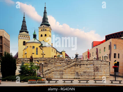 Zilina - Trinity Cathedral, Slowakei Stockfoto