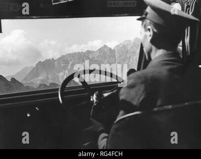 Die strada Degli Eroi", Pasubio, Venetien, Italien, 1915-18 Stockfoto