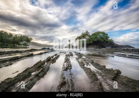 Playa Dominicalito, Costa Rica Stockfoto