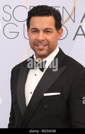 Los Angeles, Ca, USA. 27 Jan, 2019. Jon Huertas Am 25. jährlichen Screen Actors Guild Awards im Shrine Auditorium in Los Angeles, Kalifornien am 27. Januar, 2019. Credit: Faye Sadou/Medien Punch/Alamy leben Nachrichten Stockfoto