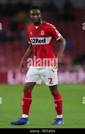 JOHN OBI MIKEL, MIDDLESBROUGH FC Middlesbrough FC V NEWPORT COUNTY FC, EMIRATES FA Cup 4. Runde, 2019 Stockfoto