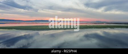 Bay View Panorama Stockfoto