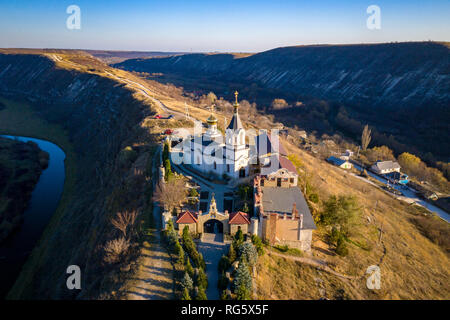 Orhei Orheiul Vechi (Alten) Orthodoxe Kirche in der Republik Moldau Republik auf einem Hügel Stockfoto