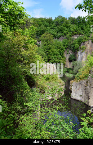 Megyer Hill Tengerszem Naturschutzgebiet im Zemplén Berge, Ungarn. Stockfoto