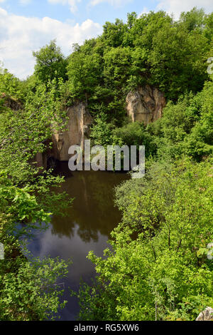 Megyer Hill Tengerszem Naturschutzgebiet im Zemplén Berge, Ungarn. Stockfoto