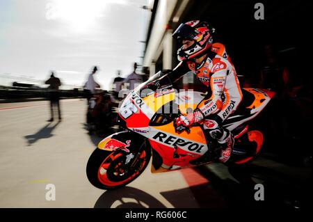 22. September 2018, Ciudad del Motor de Aragon Alcaniz, Spanien; Motorradfahren MotoGP von Aragon, Qualifizierung; Stockfoto