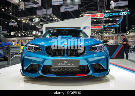 Bangkok, Thailand - 30. November 2018: BMW Auto Show in Thailand International Motor Expo 2018 (MOTOR EXPO 2018) auf Nov 30,2018 in Bangkok, Thailand. Stockfoto