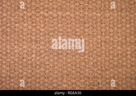 Textur von Braun coir Fiber mat Stockfoto