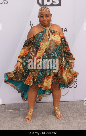 Los Angeles, Ca, USA. 27 Jan, 2019. Luenell am 25. jährlichen Screen Actors Guild Awards im Shrine Auditorium in Los Angeles, Kalifornien am 27. Januar, 2019. Credit: Faye Sadou/Medien Punch/Alamy leben Nachrichten Stockfoto