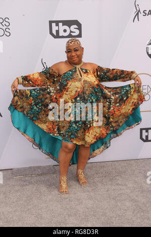 Los Angeles, Ca, USA. 27 Jan, 2019. Luenell am 25. jährlichen Screen Actors Guild Awards im Shrine Auditorium in Los Angeles, Kalifornien am 27. Januar, 2019. Credit: Faye Sadou/Medien Punch/Alamy leben Nachrichten Stockfoto