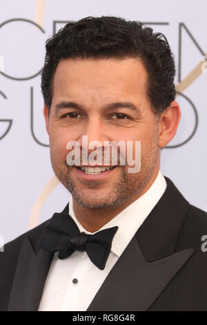 Los Angeles, Kalifornien, USA. 27 Jan, 2019. 27. Januar 2019 - Los Angeles, Kalifornien - Jon Huertas. 25. jährlichen Screen Actors Guild Awards im Shrine Auditorium. Photo Credit: Faye Sadou/AdMedia Credit: Faye Sadou/AdMedia/ZUMA Draht/Alamy leben Nachrichten Stockfoto