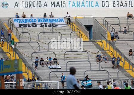 RS - Porto Alegre - 28/01/2019 - Gaucho2019, Gremio x Juventude - Gremio im Spiel gegen Juventude der Arena tun Gremio Stadion für die Meisterschaft 2019. Foto: jeferson Guareze/AGIF Stockfoto