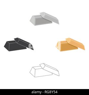 Boxing, Umhüllung, Fall und andere Symbol im Comic-stil. Kasten, Behälter, Symbol in der Sammlung Stock Vektor