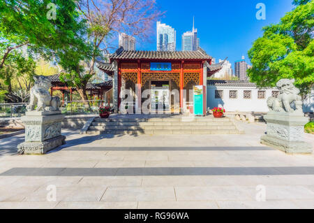 Australien, New South Wales, Sydney, Chinesischen Garten Stockfoto