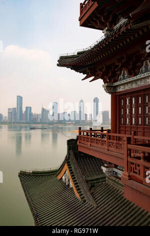 Nanchang und die Teng Wang Pavillon in China Stockfoto