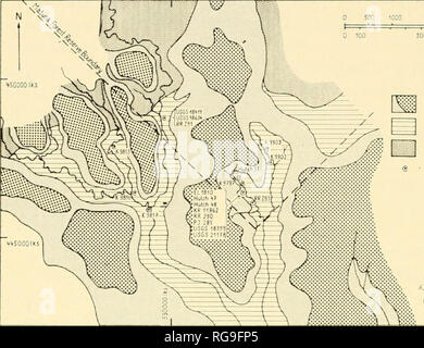 . Bulletins der amerikanischen Paläontologie. 296 Bulletin 247 Der typuslokalität der Melajo Lehm Mitglied hat bei USGS USGS18399 entspricht (= 47 = 21178 = Hutch Hutch 48 = EL 1810 =: KR12363 = RR 290 = PJ285).. iooofeel 900 m Melajo Ton r Text - Abbildung 2 ausgewählt wurde. Geologische Skizze der Melajo Fluss mit fossilen Gemeinden. Punkt COURBARIL Die fossilen Gemeinden dieser Gegend sind auf Text angezeigt - Abb. 3. Sie sind an der Küste zwischen Punkt und Punkt Galba Courbaril, westnorthwest der Pitch Lake gelegen. USGS Ort 20432 Eine stellt eine Sammlung an den Strand abgeholt und ist eine Mischung aus Stockfoto