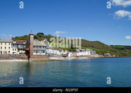 Kingsands, einer kleinen Gemeinschaft neben Cawsands auf der Halbinsel Rame in Cornwall am Rande der Plymouth Sound Stockfoto