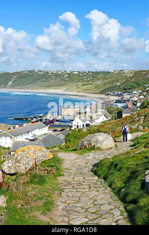 Sennen Cove, Cornwall, England, Großbritannien. Stockfoto