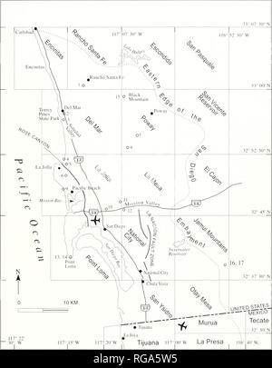 . Bulletins der amerikanischen Paläontologie. Baja California Stratigraphie: Carreno und Smith 15. Bitte beachten Sie, dass diese Bilder sind von der gescannten Seite Bilder, die digital für die Lesbarkeit verbessert haben mögen - Färbung und Aussehen dieser Abbildungen können nicht perfekt dem Original ähneln. extrahiert. Paläontologische Forschung Institution (Ithaca, N.Y.); Columbia University. Ithaca, N.Y., paläontologische Forschung Institution [etc. ] Stockfoto