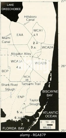 . Bulletins der amerikanischen Paläontologie. 42 Bulletin 361. Text-tigure. - Karte von Core Standorte in dieser Studie diskutiert. De-tailed Lokalität Informationen in Tabelle 1. und Kuppeln und Pinelands in die Everglades und Big Cypress National Preserve und Mangrovenwälder entlang der Florida Bay und Whitewater Bay Küsten (Text-Bild. 2). Dieser Bericht enthält die Rekonstruktionen der vegetative Geschichte der Everglades Ökosystem an mehreren Standorten im Laufe der letzten zwei Jahrtausende und seine Reaktion auf sowohl natürliche Klimaschwankungen und veränderte Landnutzung Praktiken des letzten Jahrhunderts. Danksagung Die Stockfoto