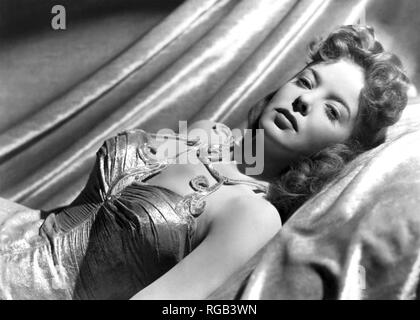 IDA Lupino (1918-1995), Anglo-amerikanische Schauspielerin über 1942 Stockfoto