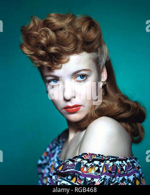 IDA Lupino (1918-1995), Anglo-amerikanische Schauspielerin über 1942 Stockfoto