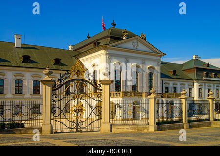 Slowakei, Bratislava, Grassalkovich Palast Stockfoto