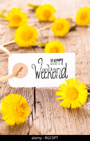Wort schreiben Text Happy Weekend. Business foto Präsentation etwas