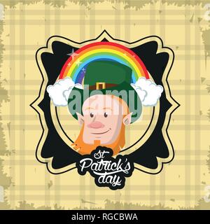 Saint Patricks Day card Stock Vektor