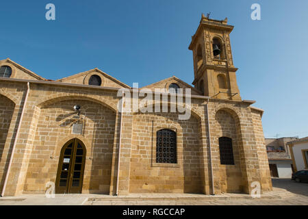 Äußere der Kirche des Heiligen Sava in Nikosia, Zypern. Stockfoto