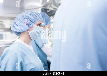 Wissenschaftler im Labor Stockfoto