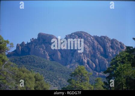 Chiricahua National Monument ist eine Einheit des National Park System in der Chiricahua Berge von der südöstlichen Arizona. Stockfoto