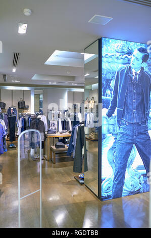 BANGKOK, THAILAND - 21. JUNI 2015: In einem Einkaufszentrum in Bangkok. Stockfoto