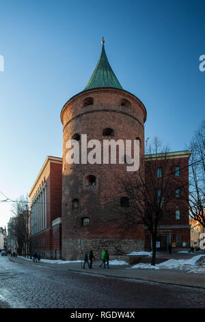 Pulverturm in der Altstadt von Riga, Lettland. Stockfoto