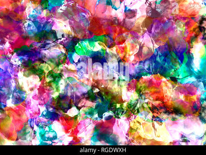 Abstrakte Tapeten Textur von heller Farbe. Marmor Farbe, mit Glas und spritzte Farbe Wirkung. Stockfoto