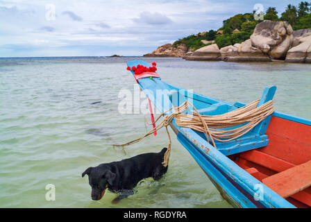 Chalok Baan Kao Bay auf Koh Tao, Thailand Stockfoto