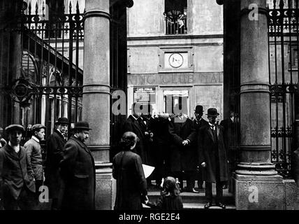 Italien, Lombardei, Mailand Via Monte Napoleone, Sitz des italienischen Touring Club, 1906 Stockfoto