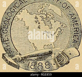 . Bulletin der geologischen Gesellschaft von Amerika. Geologie. fltf BULLETIN DER GEOLOGISCHEN GESELLSCHAFT VON AMERIKA VOL. 9. JOSEPH STANLEY - Braun, Editor.. ROCHESTER durch die Gesellschaft 1898&amp; V IONISCHE fiftONAL. Bitte beachten Sie, dass diese Bilder sind von der gescannten Seite Bilder, die digital für die Lesbarkeit verbessert haben mögen - Färbung und Aussehen dieser Abbildungen können nicht perfekt dem Original ähneln. extrahiert. Geologische Gesellschaft von Amerika. [New York: Die Gesellschaft] Stockfoto