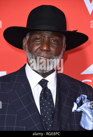 Westwood, CA, USA. 28 Jan, 2019. 28. Januar 2019 - Westwood, Kalifornien - Richard Roundtree. "Was Männer wollen" Los Angeles Premiere statt im Regency Dorf Theater Photo Credit: Birdie Thompson/AdMedia Credit: ZUMA Press, Inc./Alamy leben Nachrichten Stockfoto