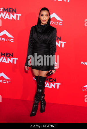 Westwood, Kalifornien, USA. 28. Jan 2019. Julissa Bermudez sorgt sich Paramount Pictures US; Premiiere "was Männer wollen" am 28. Januar 2019 im Regency Dorf Theater in Westwood, Kalifornien. Foto von Barry King/Alamy leben Nachrichten Stockfoto